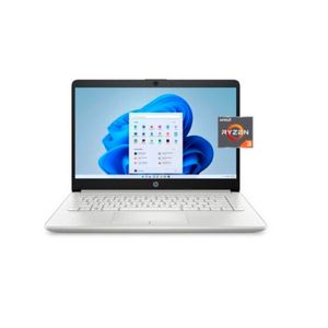 Laptop Hp 14-Dk1035Wm 14" Amd Ryzen 3 3250U 2.60Ghz 4Gb 1Tb Windows 10 Home Inglés Plata