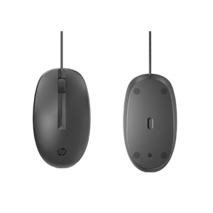 Mouse HP 125 Wired USB 265A9AA Color Negro